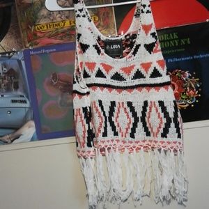 Aztec Print Summer Tank Top